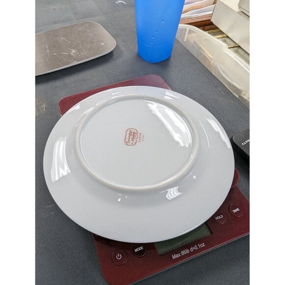 FL11 Yellow Dinner Plates Set of 2 California Gold Flintridge Sylvan China - Picture 10 of 13